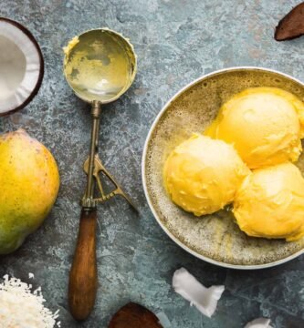 Moldes para Helados receta mango y coco